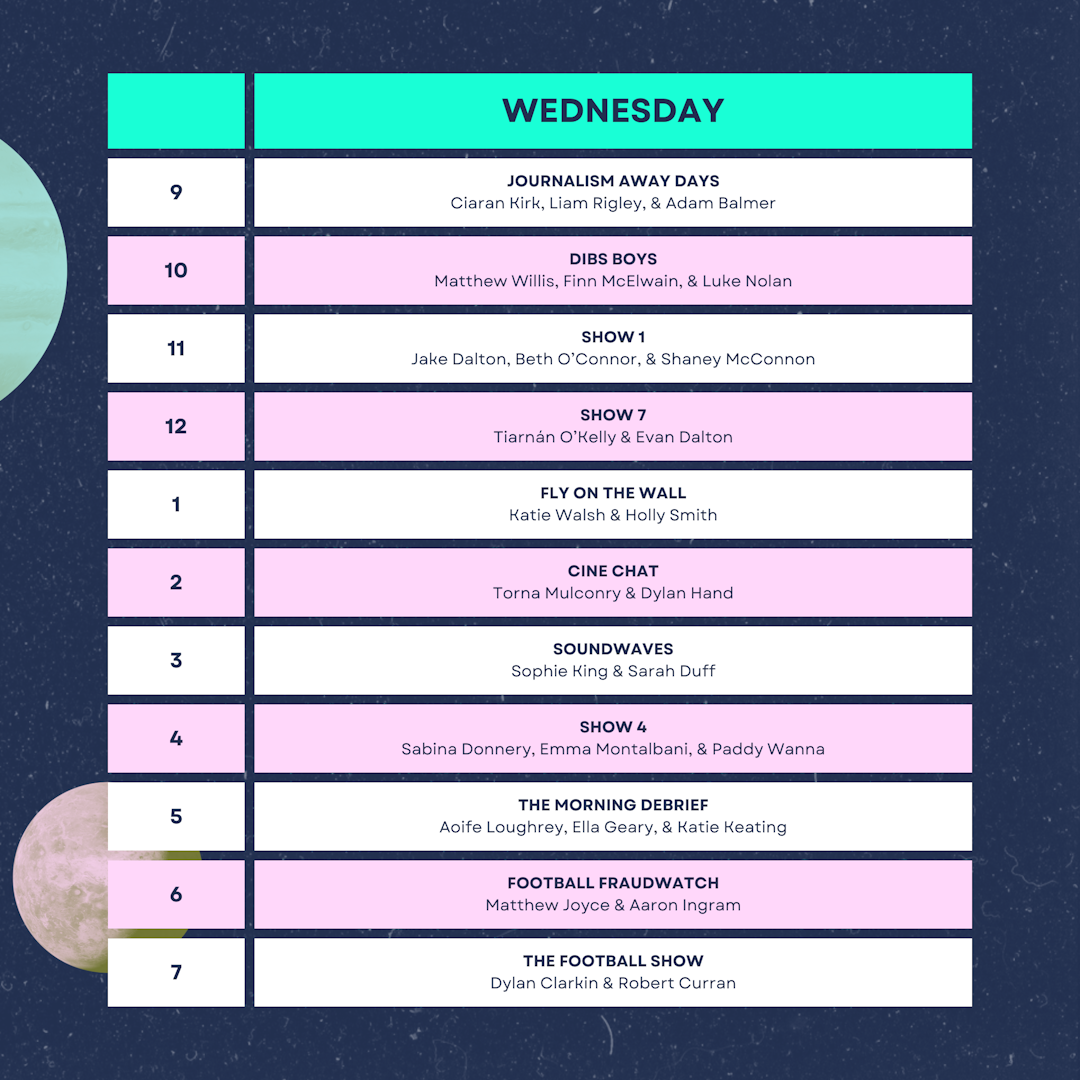 FM Timetable